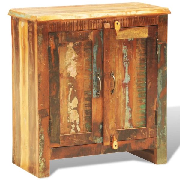 Armario vintage con 2 puertas de madera maciza reciclada - 226819