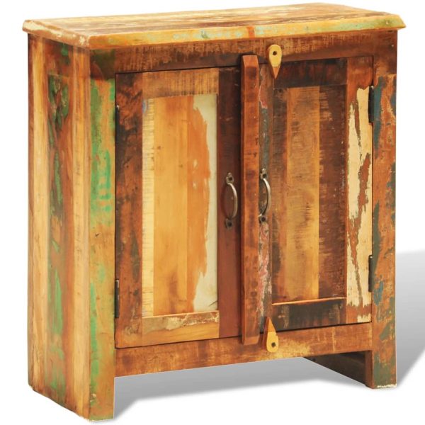 Armario vintage con 2 puertas de madera maciza reciclada - 226819 - Imagen 2