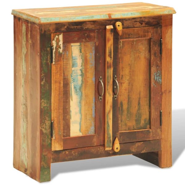 Armario vintage con 2 puertas de madera maciza reciclada - 226819 - Imagen 3