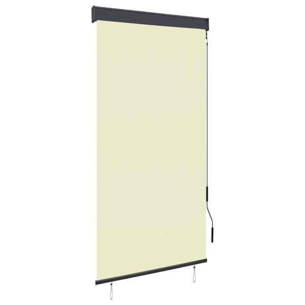 Estor de exterior enrollable 80x250 cm crema - 216289