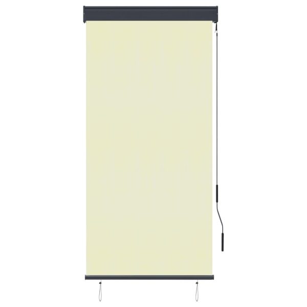 Estor de exterior enrollable 80x250 cm crema - 216289 - Imagen 2