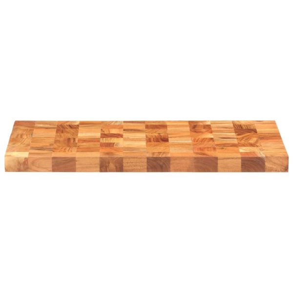 Tabla de cortar 60x40x3,8 cm madera maciza de acacia - 310051 - Imagen 3