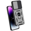 Funda COOL para iPhone 14 Pro Max Anillo Duro Plata - Imagen 2